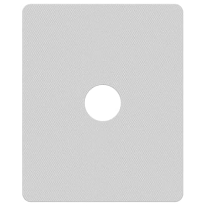 Kahuna Grip™ Non-Slip Bath & Shower Mat - Clear (26x32 w/6" Center Drain Hole) - size: 32" x 26" (Rectangular)