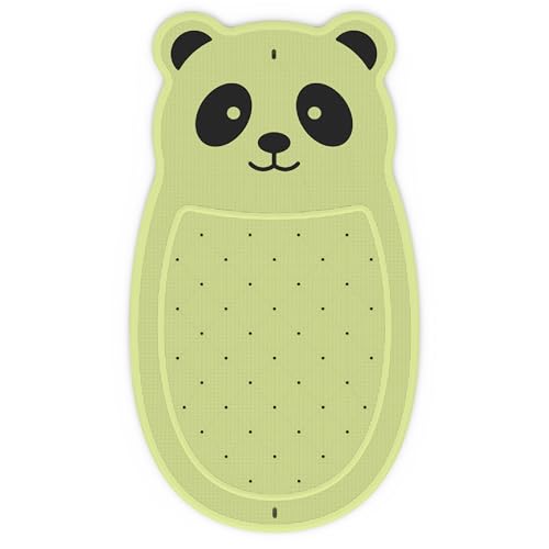 Safe Bath Solution, Bathtub Mat Non Slip for Babies, Toddlers, Kids & Pets, Natural Rubber BPA-Free Low Odor Safer Than PVC, Machine Washable, Suitable for Bathroom, Garden, and Hotel Tubs, Green - color: Green