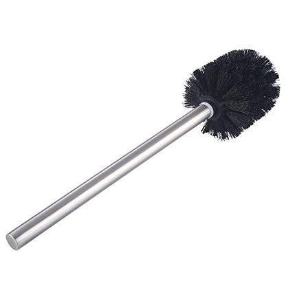 Angle Simple Toilet Brushes Refills, Toilet Bowl Scrubber Head 3 PCS | Replacement Toilet Brush Head Only, No Holder, Stainless Steel Wand with Sturdy Plastic Bristles for Easy Use