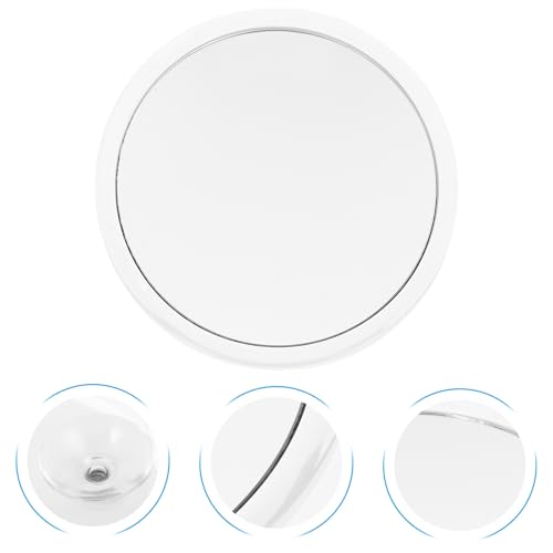 Luxshiny Magnifying Makeup Mirror with Suction Cup 162mm Round Vanity Mirror 20x Magnification for Bathroom and Travel Use