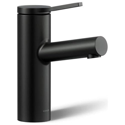 Kohler K-35048-4-BL Elate® Single-Handle Bathroom Sink Faucet, Bathroom Faucets, 1.2 GPM, Matte Black - color: Matte Black, size: 1.2 GPM