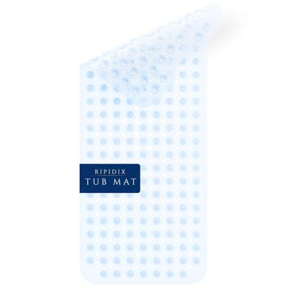 Bathtub Mat Non-Slip – 39" x 15.5" Extra Long Shower Mat with Suction Cups, BPA Free & Machine Washable, Textured Bath Mat for Tub, Ideal for Kids, Seniors & Pregnant Women, Clear - color: Clear
