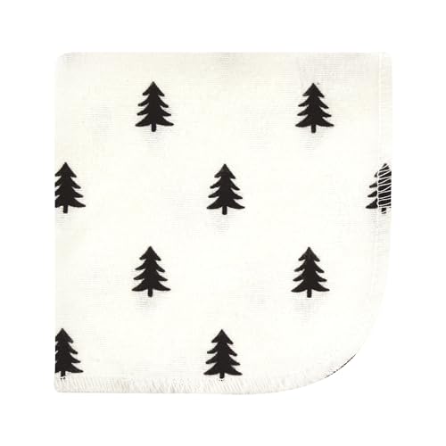 Hudson Baby Unisex Baby Flannel Cotton Poly Washcloths, Brown Bear 12 Pack, One Size - color: Brown Bear 12 Pack