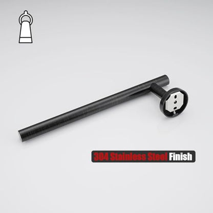 JQK Hand Towel Holder Towel Ring Oil Rubbed Bronze, 10 Inch Thicken 0.8mm 304 Stainless Steel Bathroom Hand Towel Bar, 9 Inch Useable Length Wall Mount Towel Rack Hanger, ORB, THH110L9-ORB - color: Oil Rubbed Bronze