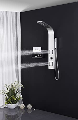 SP11 Killeen Shower Panel, Chrome