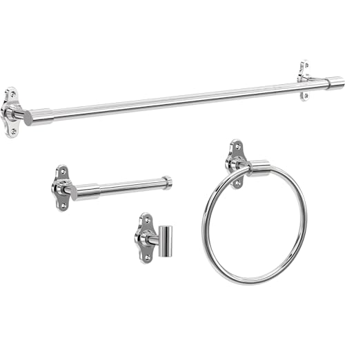 Franklin Brass Calloway (1-Pack) Toilet Paper Holder Polished Chrome Euro Tissue Roll Holder Single Post Toilet Tissue Holder Wall Bathroom Accessories Bath Organization/Storage CLWY51-PC - color: Polished Chrome
