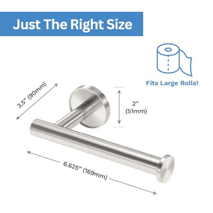 Gatco 5563 Sky Toilet Paper Holder, Satin Nickel - color: Sky Satin Nickel