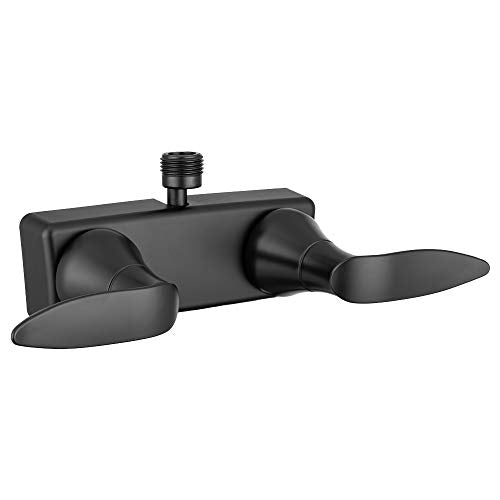 Dura Faucet DF-SA100LH-MB RV Shower Valve Diverter (Matte Black) | RV shower valve diverter - switches spout to shower head. Matte Black finish. - color: Matte Black