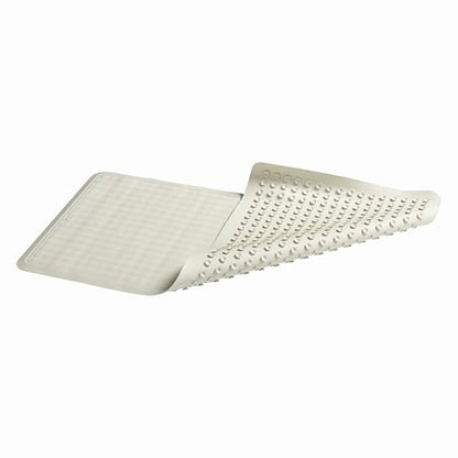 Rubbermaid Commercial Products Bath Tub and Shower Mat, 36-Inch X 18-Inch, White, Extra Long, Machine Washable, Safti-Grip Non-Slip Bathroom Mat with Suction Cups for Home/Hotel/Shower/Bathtub - size: X-Large