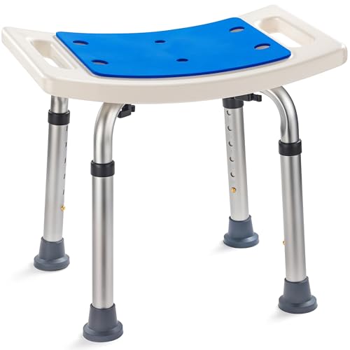 Dr Kays Shower Chair for Inside Shower Bench for Bathtub 350lb Support | Premium Aluminium, Heavy-Duty Bathroom Chair for Inside Bathtub, Bath Bench, Bath Seat for Washroom