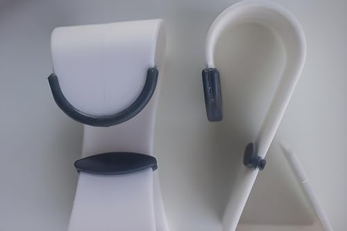 Bexter 4-Pack Over-Door Hooks – Heavy-Duty Plastic with Non-Slip Rubber Grip & Door Protection