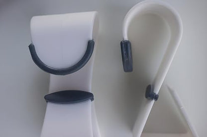 Bexter 4-Pack Over-Door Hooks – Heavy-Duty Plastic with Non-Slip Rubber Grip & Door Protection