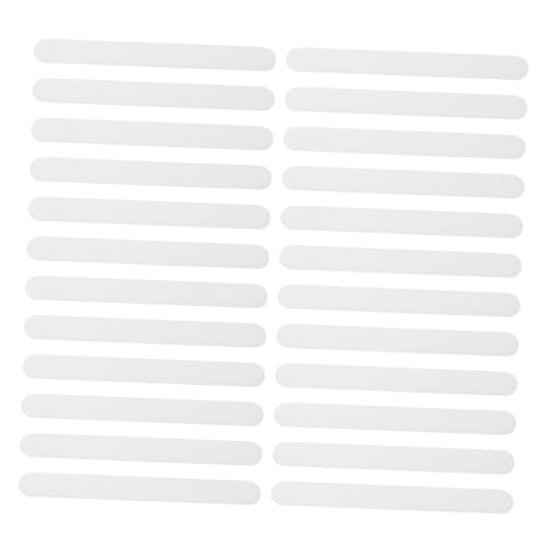 COLLBATH 36Pcs Transparent Non Slip Bath Stickers Shower Safety Strips for Bathtubs Stairs and Pools Easy to Remove Adhesive Decals for Slip Prevention