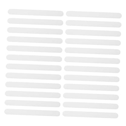 COLLBATH 36Pcs Transparent Non Slip Bath Stickers Shower Safety Strips for Bathtubs Stairs and Pools Easy to Remove Adhesive Decals for Slip Prevention