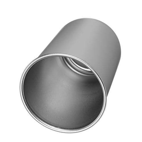 Bathroom Tumbler Cup, 304 Stainless Steel Pp Plastic Toothbrush Holder, Reusable Mouthwash Cup for Vanity Home Hotel Office