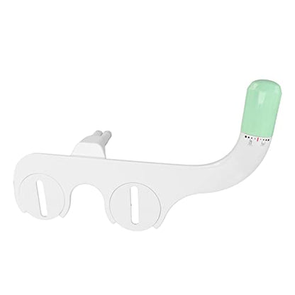 Hygienic Bidet Toilet Attachment Self Dual Nozzle Hot and Cold Water Non Electric Bidet Toilet Attachment with 7/8 Copper Tee Bidet Attachments