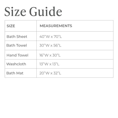 Cariloha Two-Tone Bath Towel - Bamboo Viscose - Coastal Gray - 30" x 56" | Plush, Quick Dry Towel with Turkish Cotton, Odor Resistant, Highly Absorbent Large Bathroom Towels, Luxury Hotel Bath Towel - color: Coastal Gray