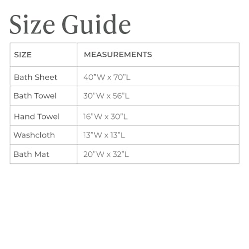 Cariloha Two-Tone Bath Towel - Bamboo Viscose - Black Sand - 30" x 56" | Plush, Quick Dry Towel with Turkish Cotton, Odor Resistant, Highly Absorbent Large Bathroom Towels, Luxury Hotel Bath Towel - color: Black Sand
