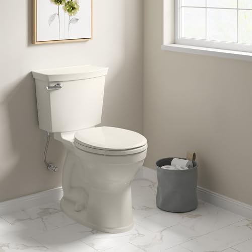 American Standard Toilet Seat 5320B65CT.222 Champion Round Toilet Seat Soft Close, Linen