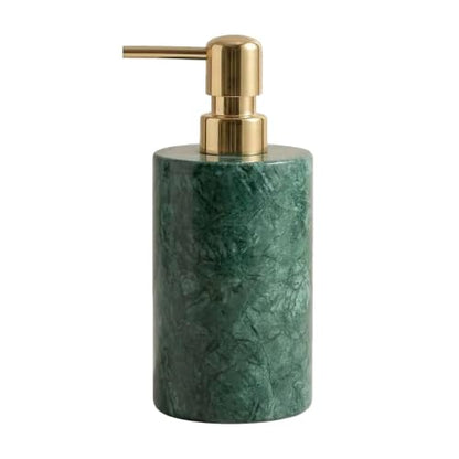 Marble Soap Dispenser, Hand Soap Dispenser for Bathroom Kitchen Countertop - Lotion and Liquid Soap Dispenser (1, Green) - color: Green