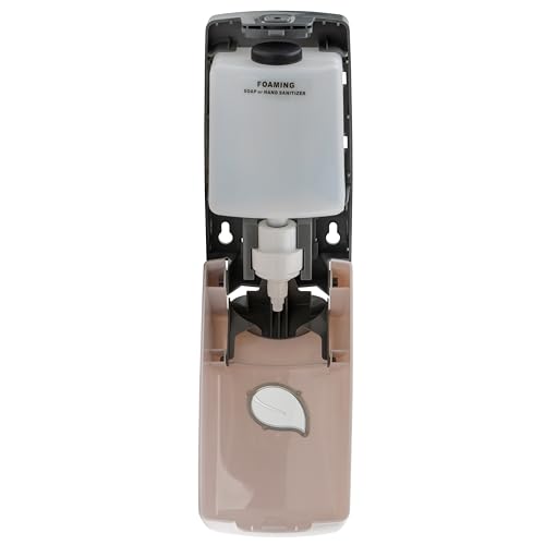 Winco 1000ml White Pur-Clean Manual Foam Soap Dispenser | Easy push, Refillable, Commercial-grade - color: White, style: Manual Foam