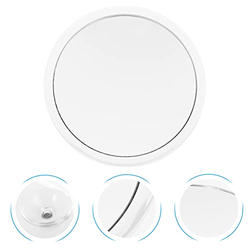 GALPADA Round Magnifying Mirror Lighted Makeup Mirror Suction Cup Vanity for Bathroom