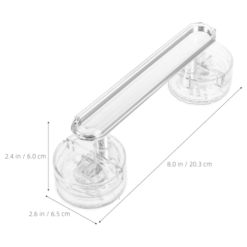 ARTIBETTER Bathroom Grab Bar Handle 8 Inch Suction Cup Non-Skid Shower Support Rail for Bathtub Safety and Mobility Aid