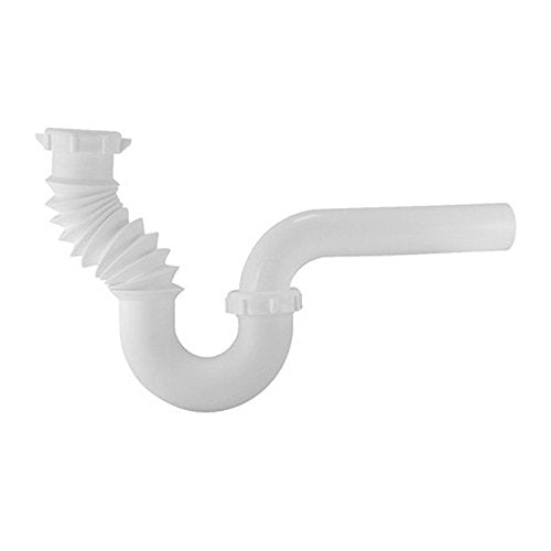 PF WaterWorks FlexTRAP Expandable and Flexible P-Trap - Universal (1-1/2-Inch or 1-1/4-Inch x 1-1/2-Inch); PF0704