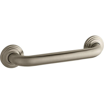KOHLER K-10540-BV Traditional 12-Inch Grab Bar, Vibrant Brushed Bronze - color: Vibrant Brushed Bronze