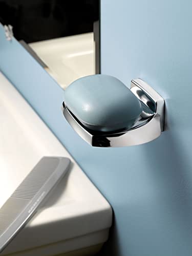 Moen Donnor Collection Chrome 6.25-Inch Diameter Wall Mount Contemporary Bathroom Hand-Towel Ring, P5860 - size: 1 Count (Pack of 1)