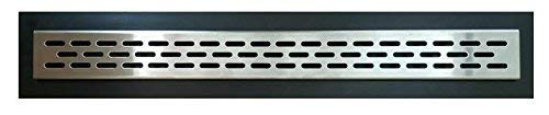 Linear Drain Grate by Compotite - Oval Design (Oval 24 INCH)