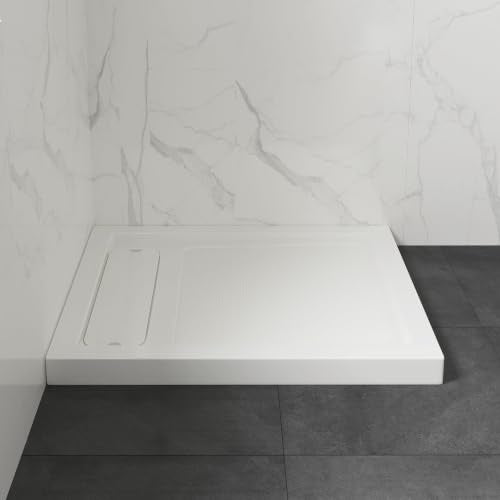 OVE Decors 32x36" Shower Base, White - size: 32 x 26, style: Side Drain