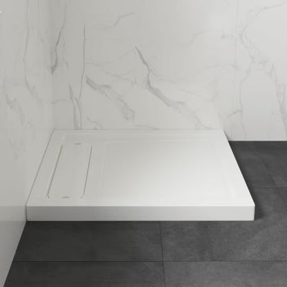OVE Decors 32x36" Shower Base, White - size: 32 x 26, style: Side Drain