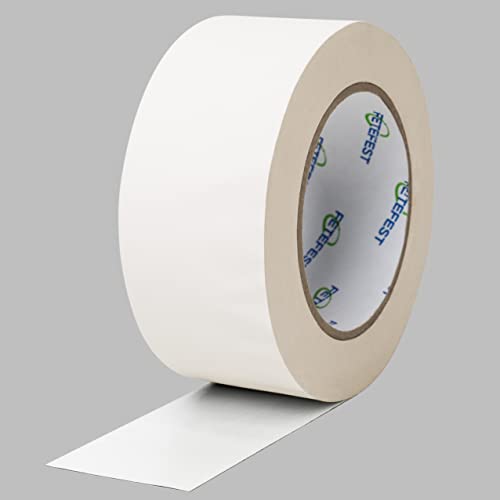 White Gaffer Tape 2" Heavy Duty 30 Yards, Professional Grade, Non-Reflective, No Residue, Hand Tear, Self-Adhesive, Multiple Purposes (White, 2 inches x 30 Yards) - color: 2" White (1 Roll)