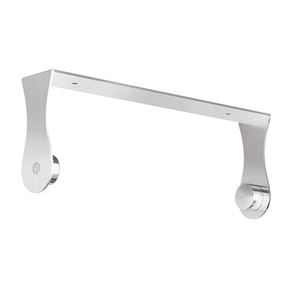 Paper Towel Holder Under Cabinet, Wall Mount Paper Towel Holder for Kitchen Bathroom, Stainless Steel, Adhesive or Screws, Silver - color: Silver