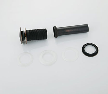 SUMERAIN Bathroom Sink Drain Without Overflow, Oil Rubbed Bronze | Brass, Pop Up Drain Stopper, Durable, Easy Installation - size: S7304O