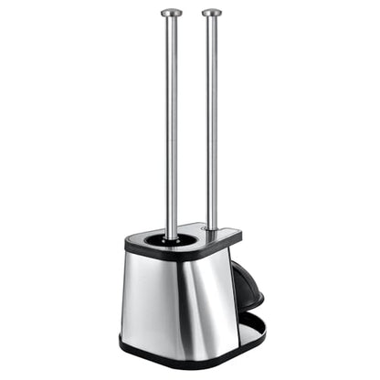 ToiletTree Products Modern Deluxe Freestanding Toilet Brush and Plunger Combo (Black - 7.5" x 9" x 20.5") - style: Black Combo