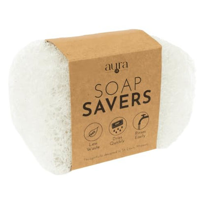 S&T INC. Bar Soap Holder, 4 Pack, 2.9" x 4.4", Clear | For Soap Dishes in Kitchen and Bathroom, Cut-To-Fit, Keep Bar Soap High to Dry, Easily Rinses Clean - color: Clear, size: 4 Pack