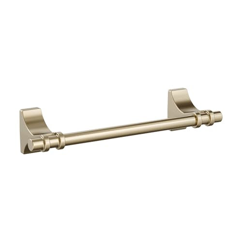 Amerock Davenport Golden Champagne 9 inch (229 mm) Center-to-Center Towel Bar, BH36055BBZ - color: Golden Champagne, size: 9 Inch (229 mm)
