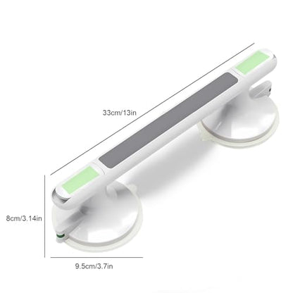 Grab Bar for Elderly for Wall,Grab Bar for Bathtubs and Showers,Shower Handle,Non-Slip Handrail Safety Grip for Seniors No Drilling,Shower Handles for Elderly Suction,Bathroom Accessories