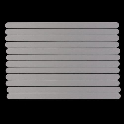 Garneck 36pcs Transparent Anti-Slip Bath Safety Strips Non-Slip Stickers for Bathtubs Showers Stairs Floors Grip for Safer Bathrooms - size: 36 Pcs