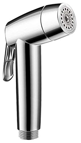 Dual Mode Toilet Bidet Sprayer Head – Chrome Finish Handheld Bidet for Toilet & Bathroom Cleaning – Cloth Diaper Sprayer, Muslim Shower, Jet Spray – G1/2 Coupling - style: Dual Mode Adjustable