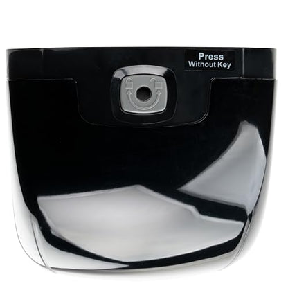 Winco 1000ml Black Pur-Clean Automatic Liquid Soap Dispenser | Automatic dispensing, Adjustable settings, Refillable chamber, Easy mounting - color: Black, style: Auto Liquid