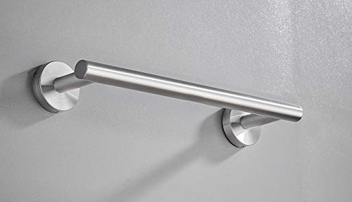 Towel Bar, 12-Inch Hand Towel Holder, Bathroom Accessories SUS304 Stainless Steel Towel Rack, Bath Hardware Brushed Nickel, Wall Mounted - color: Brushed Nickel, size: 12-Inch