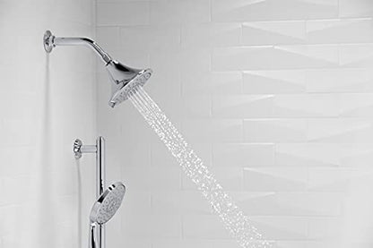 KOHLER 22169-G-BV Forte Multifunction Showerhead, Wall-Mount, 3 Spray Settings, 1.75 GPM, Vibrant Brushed Bronze - color: Brushed Bronze, size: 1.75 GPM