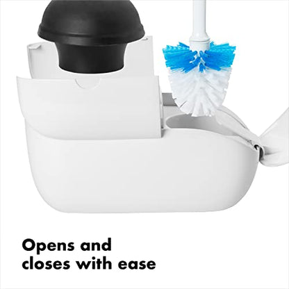 OXO Good Grips Toilet Brush & Plunger Combo