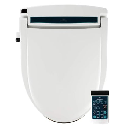 BidetMate 2000 Series Electric Bidet Toilet Seat, Air Dryer, Deodorizer | Heated Water & Seat, Unlimited Warm Water Wash, Self Cleaning Nozzle, Wireless Remote Bidet Seat, Fits Elongated Toilets - style: 2000 Series | Elongated | Remote