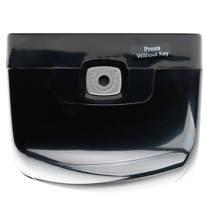 Winco 1000ml Black Pur-Clean Manual Foam Soap Dispenser | Easy push, Refillable, Commercial-grade - color: Black, style: Manual Foam