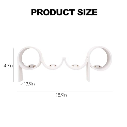 Stylor Funny Toilet Paper Roll Holder - Humorous Poop Sign Bathroom Decor, Cute Space-Saving Wall Mount Decor, Functional Bathroom Storage Accessories