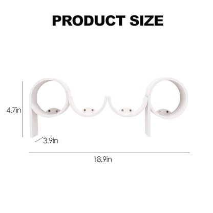 Stylor Funny Toilet Paper Roll Holder - Humorous Poop Sign Bathroom Decor, Cute Space-Saving Wall Mount Decor, Functional Bathroom Storage Accessories